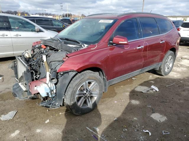  CHEVROLET TRAVERSE 2015 Czerwony