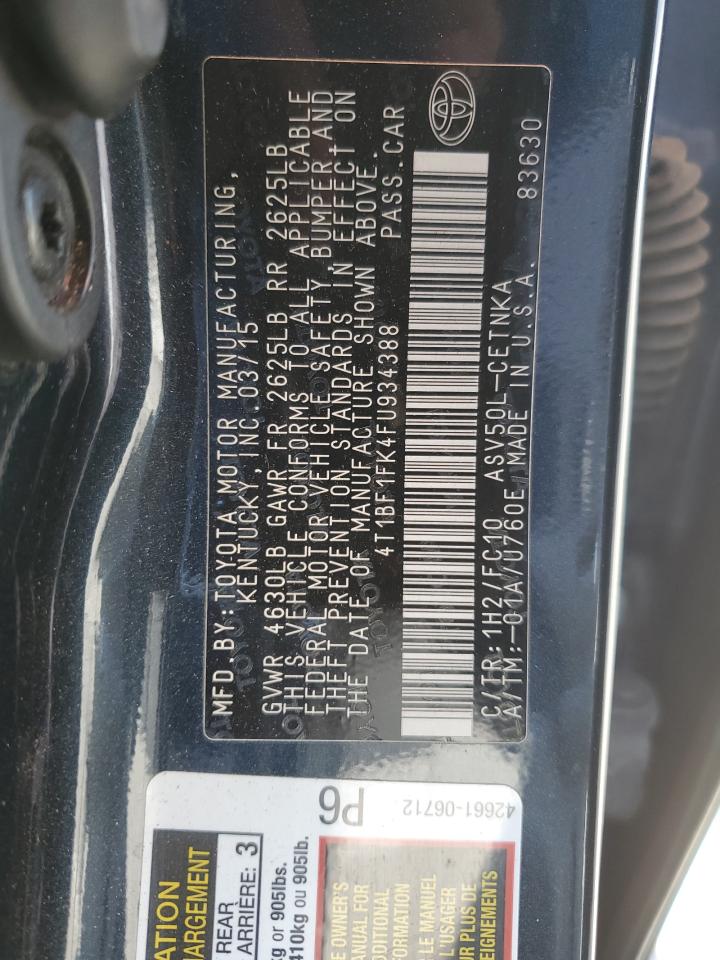 2015 Toyota Camry - Image 14
