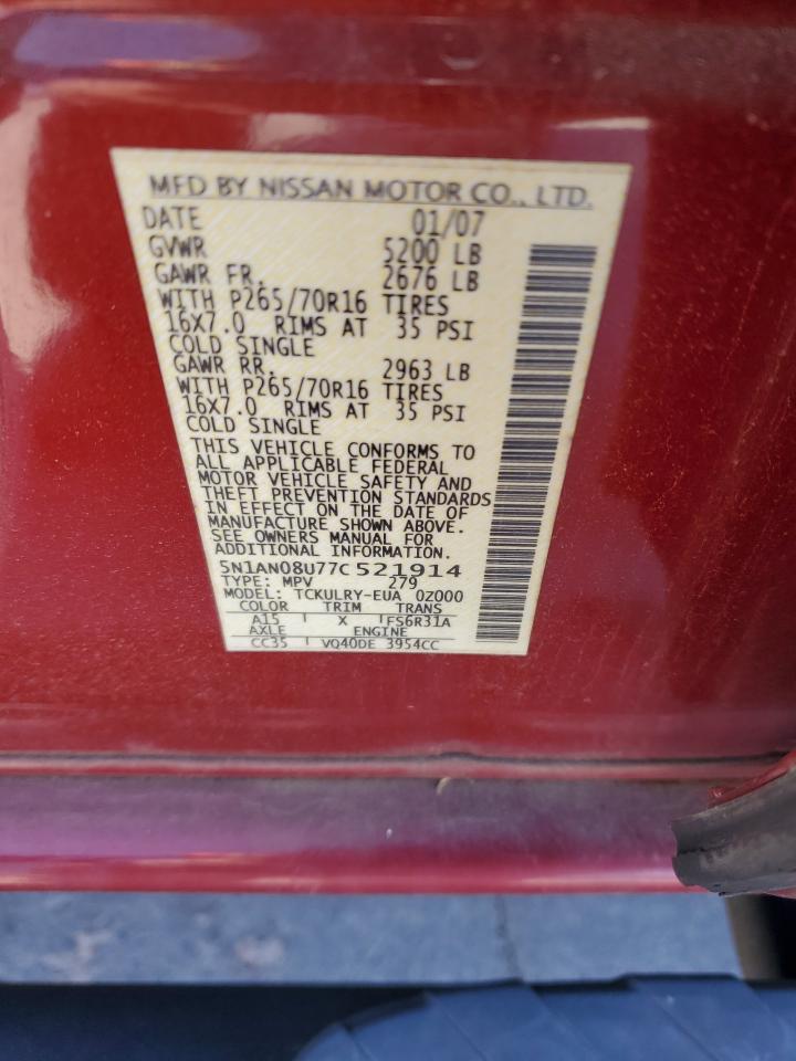 2007 Nissan XTerra - Image 13