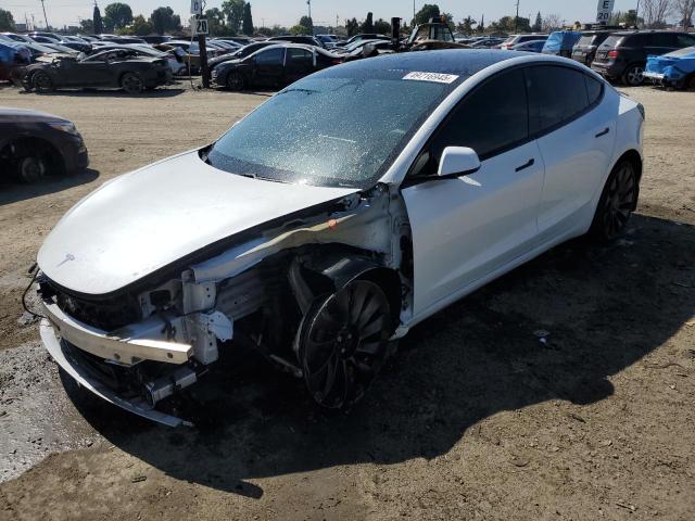  TESLA MODEL 3 2021 Білий