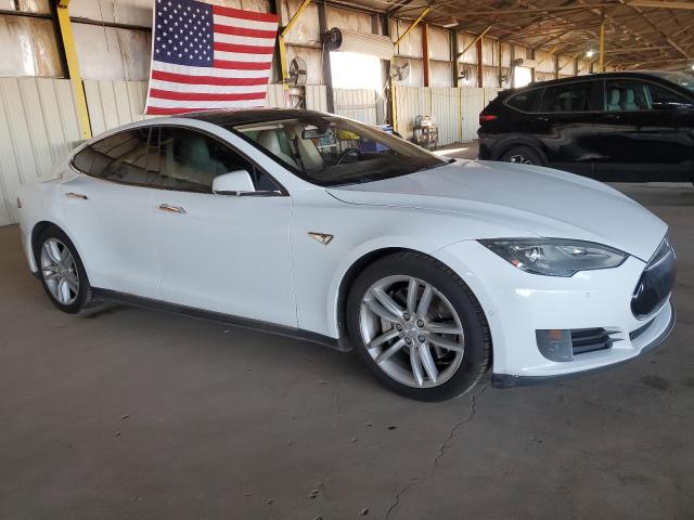  TESLA MODEL S 2015 White