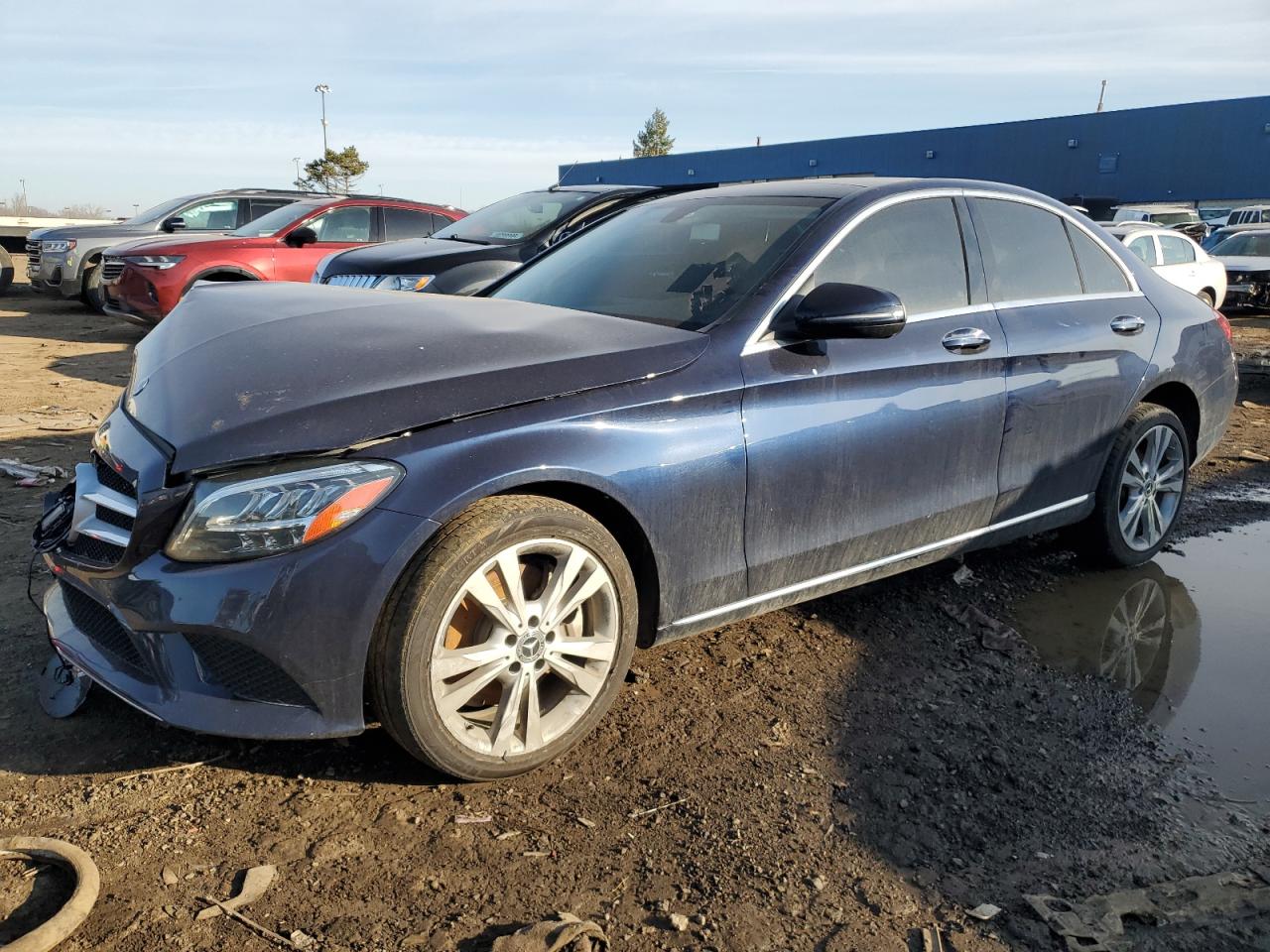 2020 Mercedes-Benz C 300 4Matic იყიდება Woodhaven-ში, MI - Front End