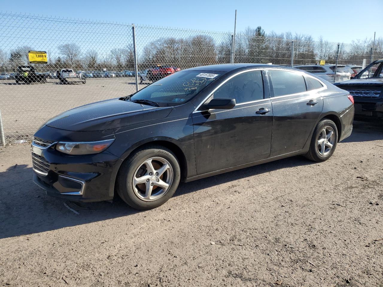 2016 Chevrolet Malibu Ls იყიდება Chalfont-ში, PA - Vandalism