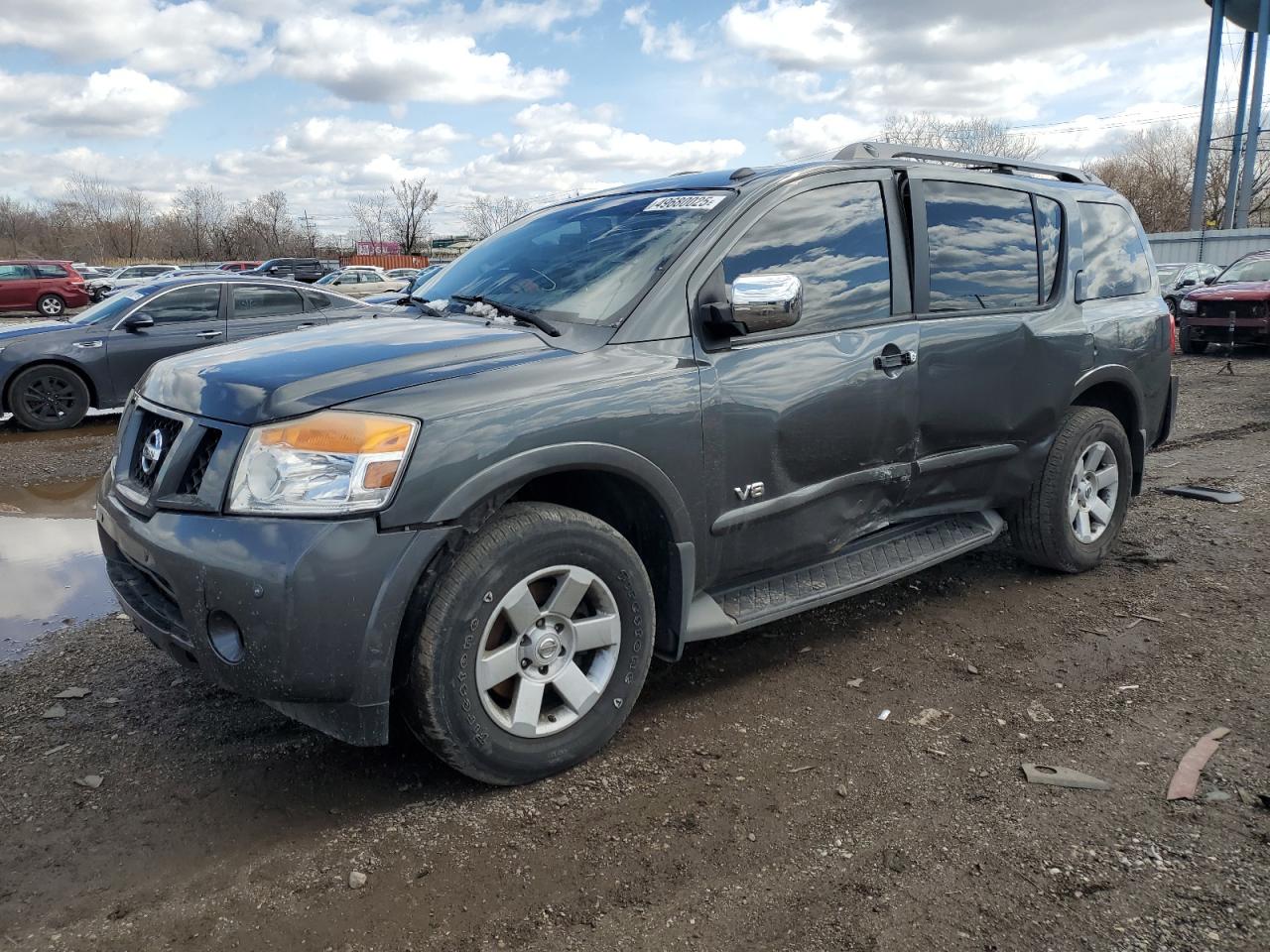 2008 Nissan Armada Se за продажба в Chicago Heights, IL - Side