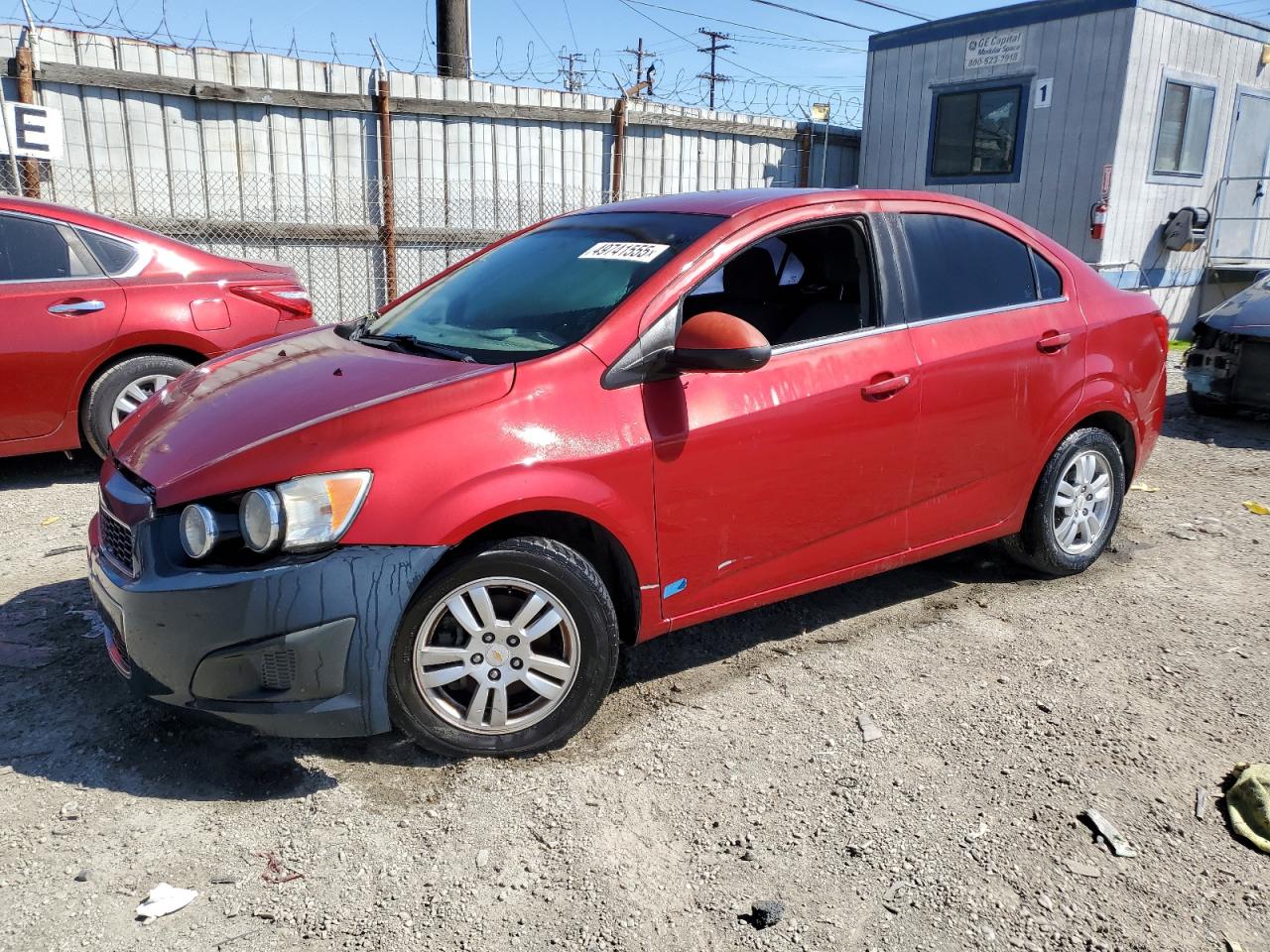 2012 Chevrolet Sonic Lt de vânzare în Los Angeles, CA - Front End