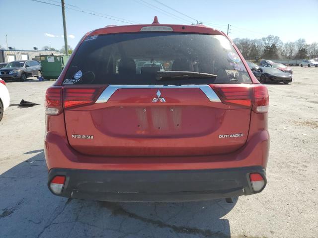  MITSUBISHI OUTLANDER 2018 Червоний