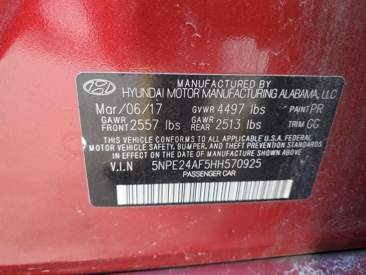 2017 Hyundai Sonata - Image 12