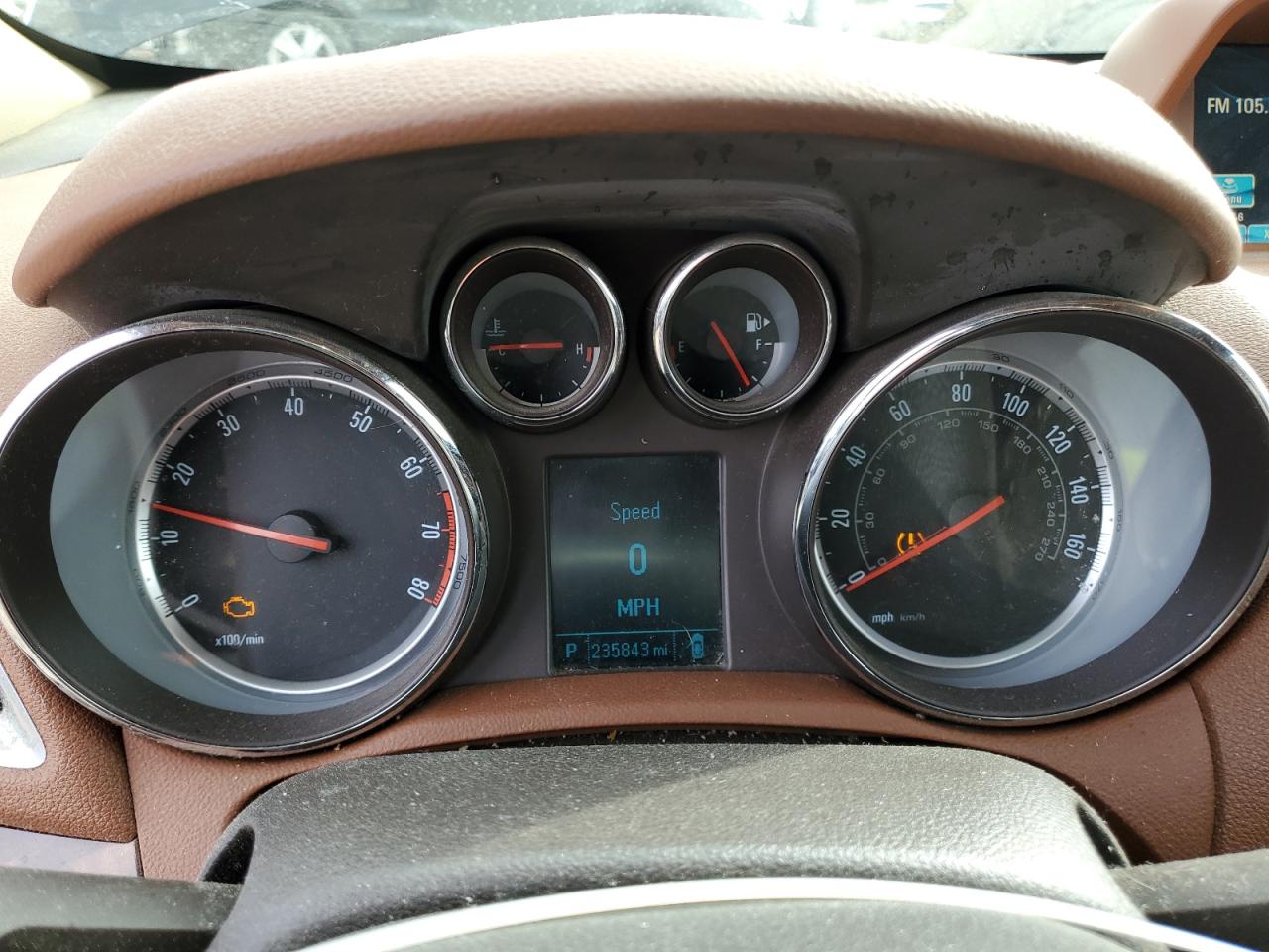 2015 BUICK ENCORE with FRONT END damage, VIN KL4CJGSB8FB264480