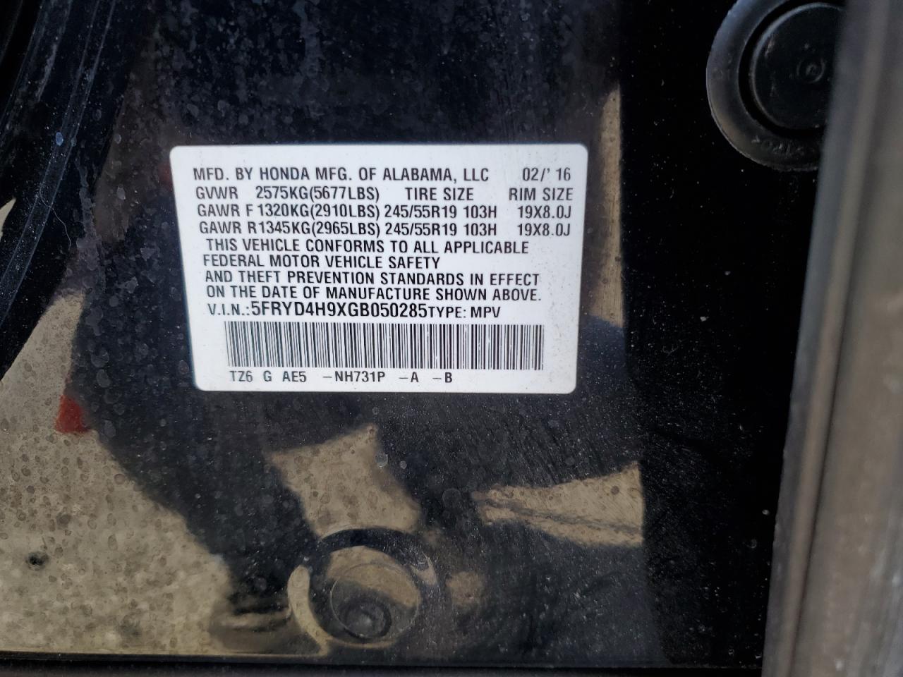 2016 Acura MDX - Image 13