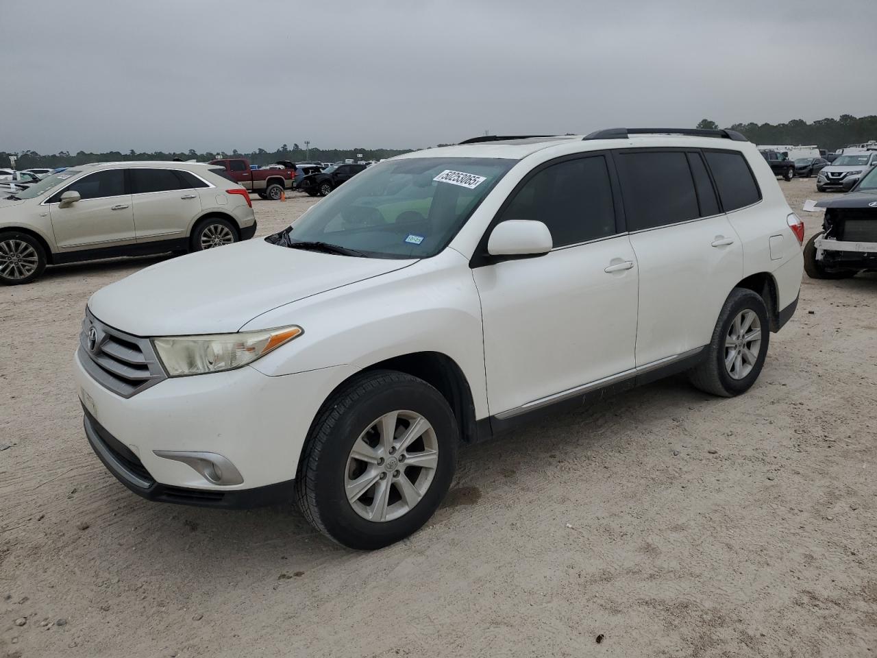 2013 Toyota Highlander Base იყიდება Houston-ში, TX - Hail