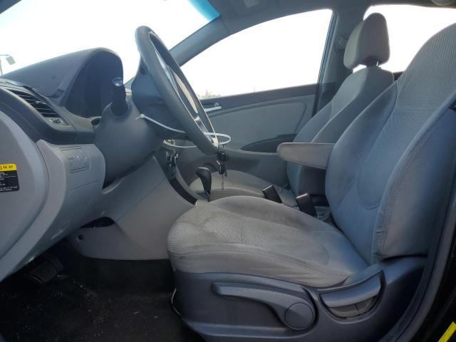  HYUNDAI ACCENT 2012 Чорний