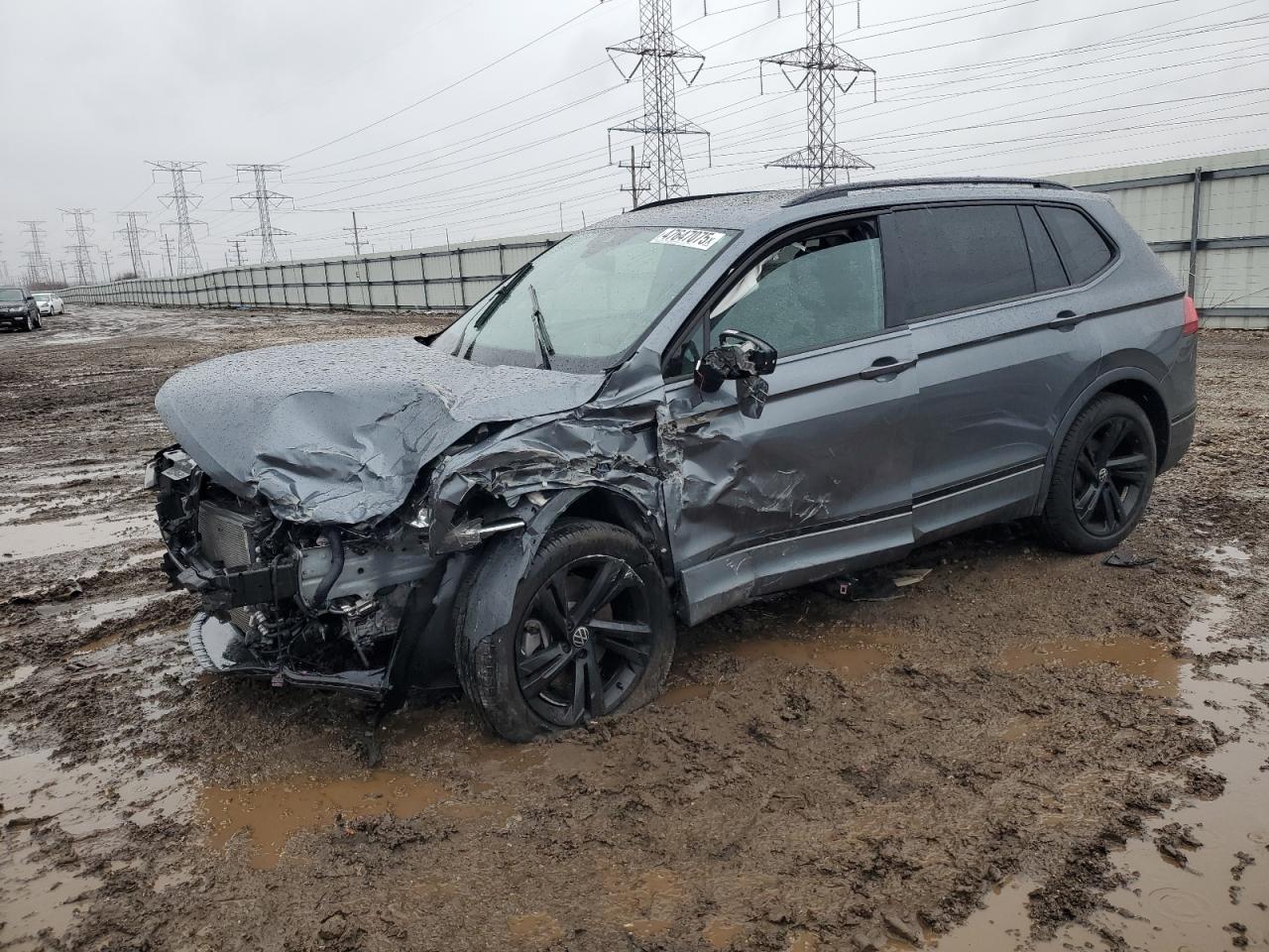 2024 Volkswagen Tiguan Se R-Line Black en Venta en Elgin, IL - Front End
