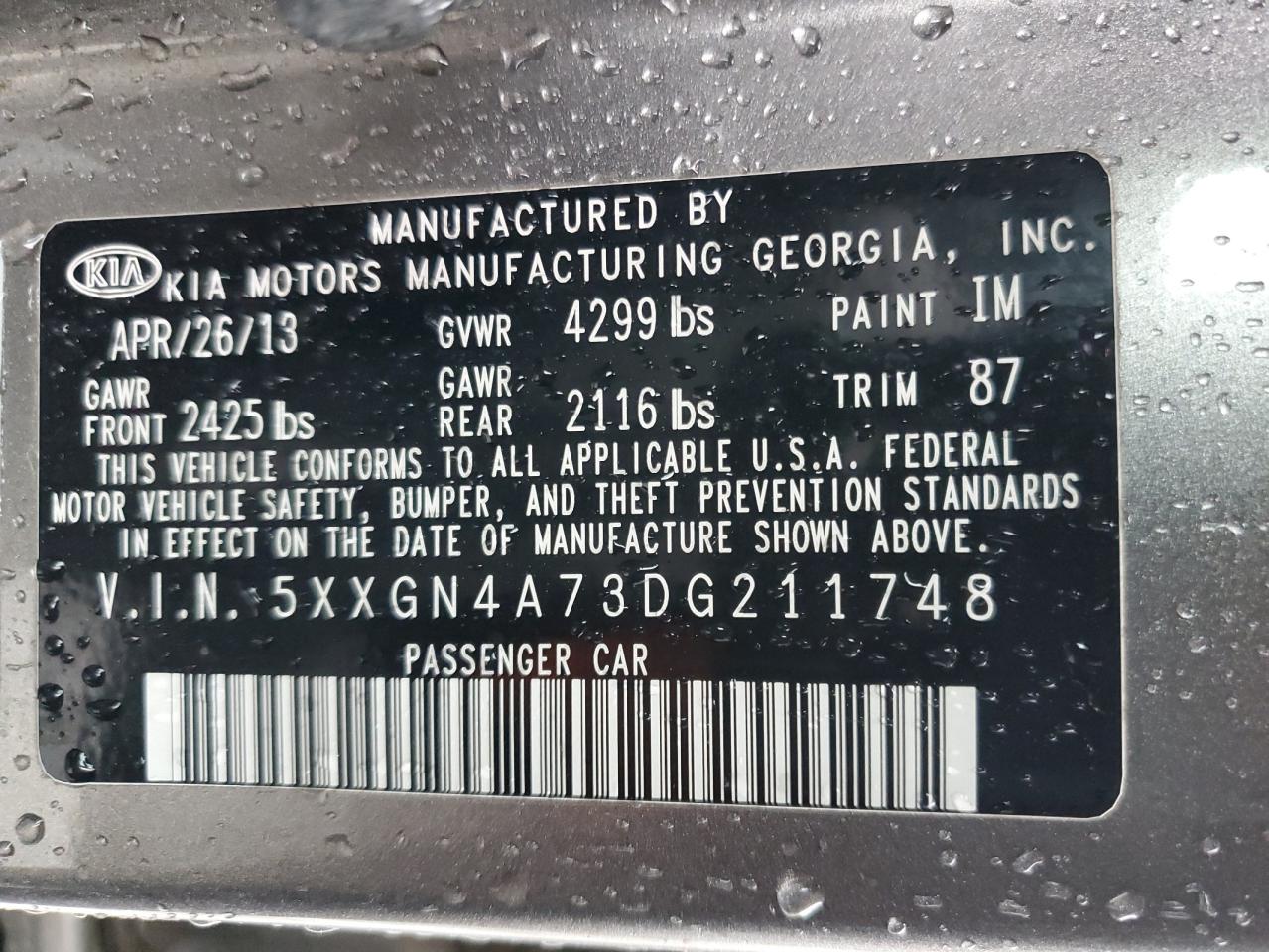 2013 Kia Optima - Image 12