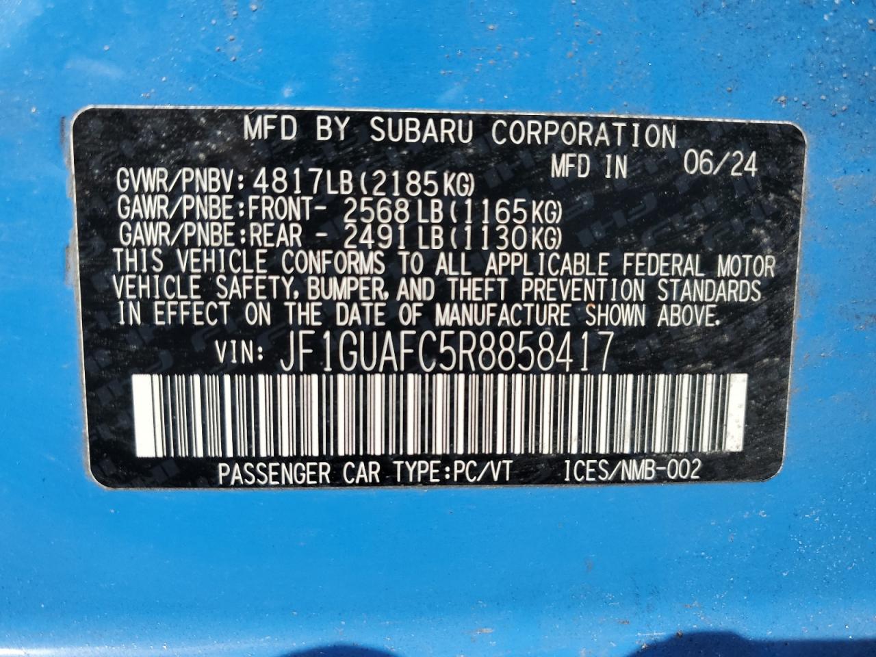 2024 Subaru Impreza - Image 14