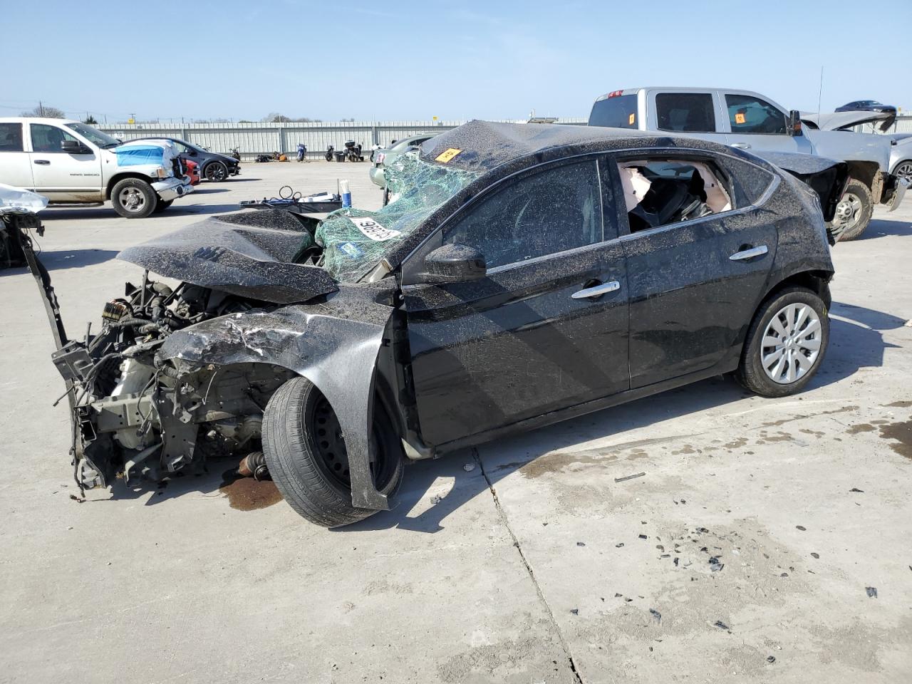 2019 Nissan Sentra S იყიდება Wilmer-ში, TX - All Over