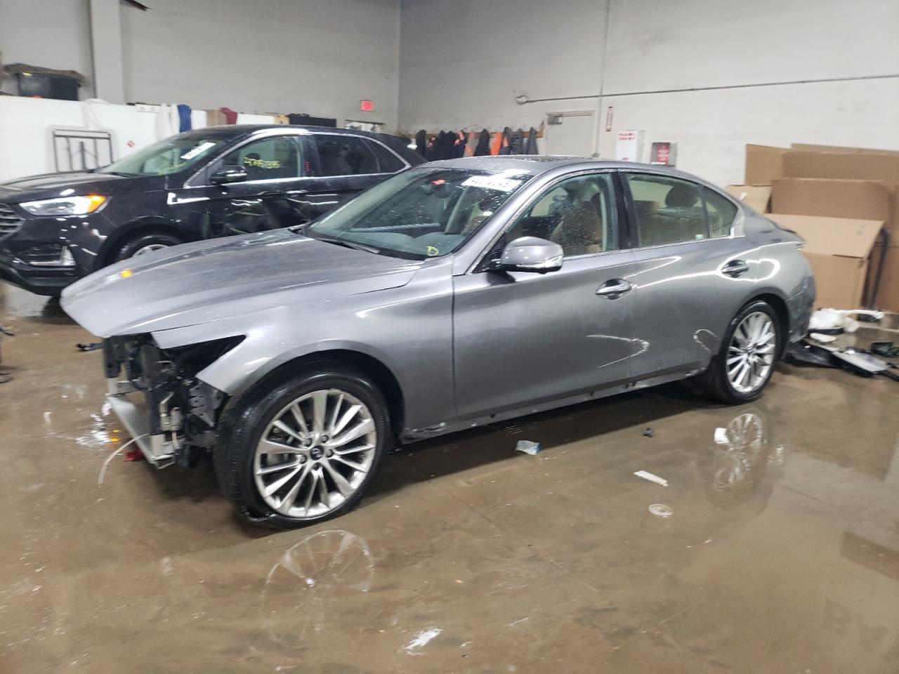 2023 Infiniti Q50 Luxe zu verkaufen in Elgin, IL - Front End