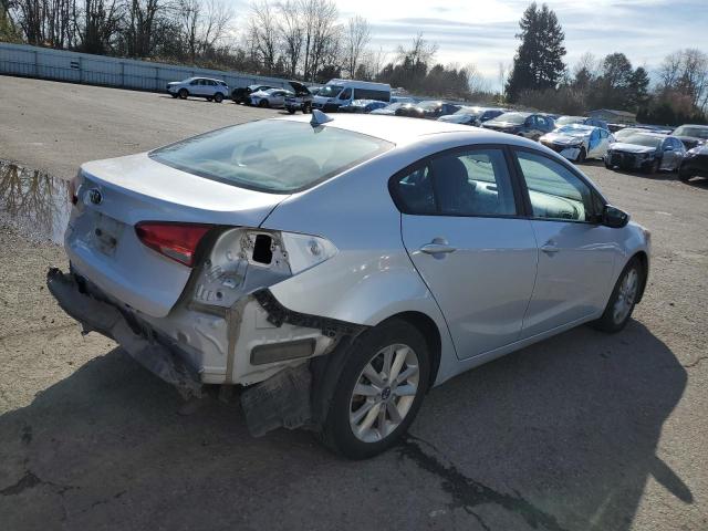 KIA FORTE 2017 Silver