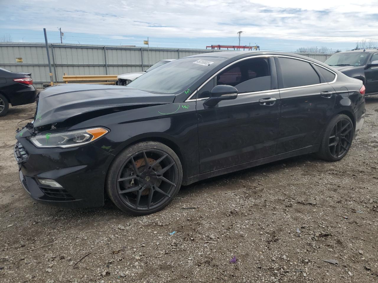 2019 Ford Fusion Sport للبيع في Dyer، IN - Front End