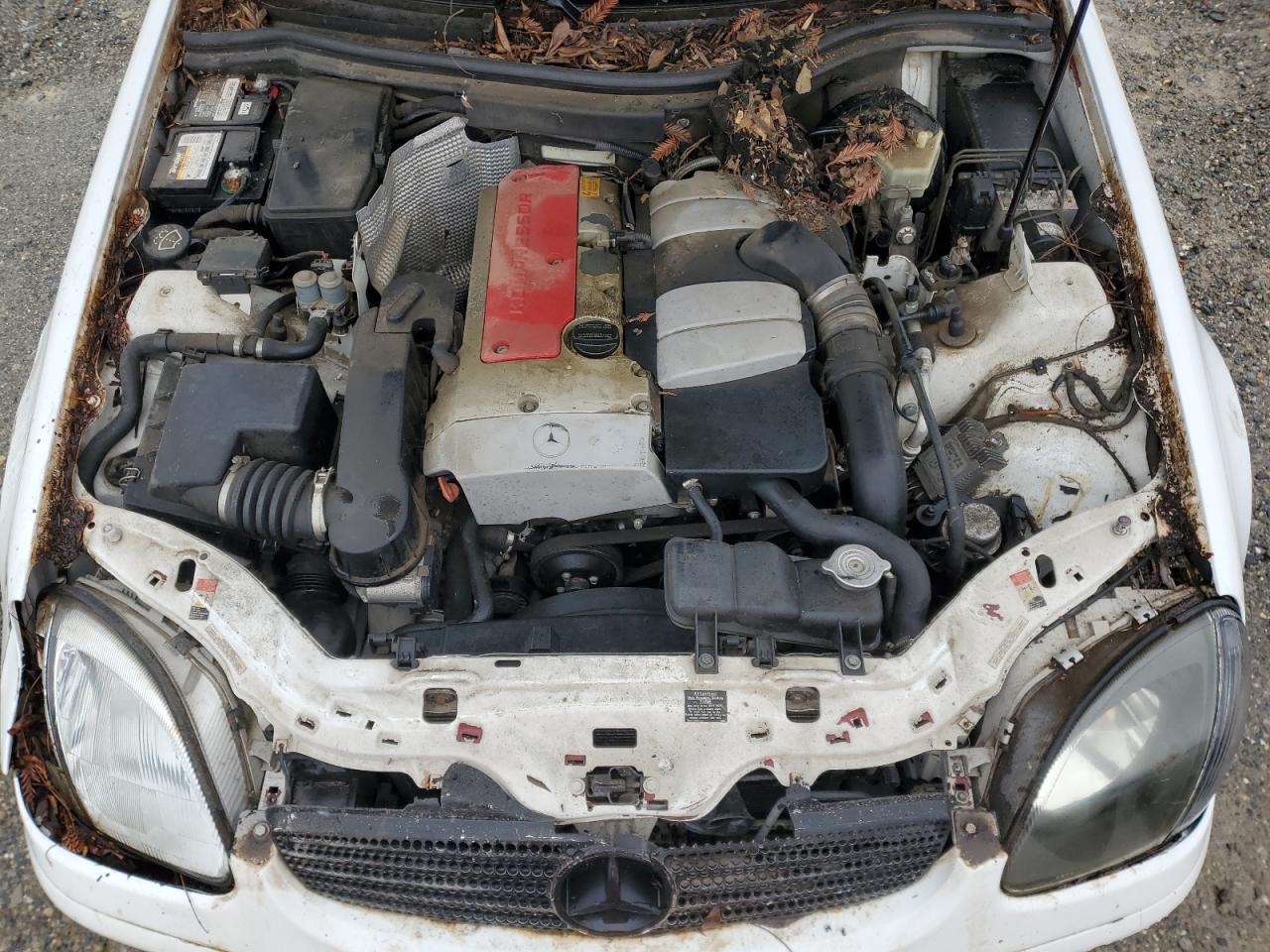 2001 Mercedes-Benz Slk 230 Kompressor VIN: WDBKK49F71F215406 Lot: 49021325