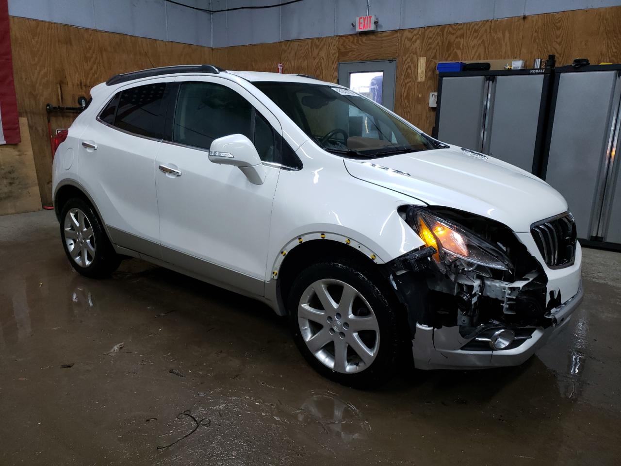 2015 BUICK ENCORE with FRONT END damage, VIN KL4CJGSB9FB266982