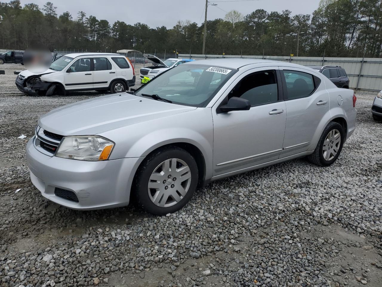 2012 Dodge Avenger Se на продаже в Ellenwood, GA - Rear End