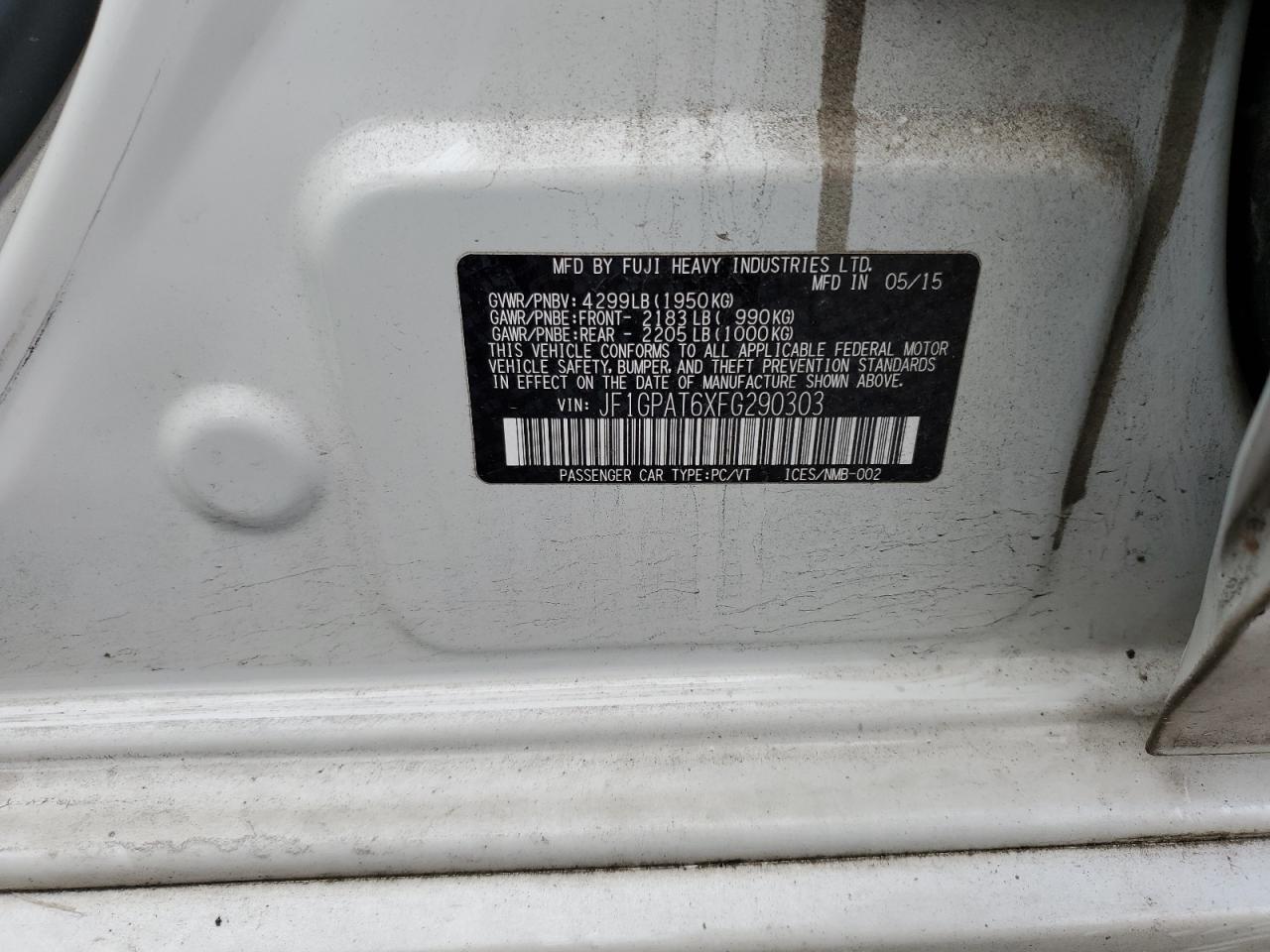 2015 Subaru Impreza - Image 12