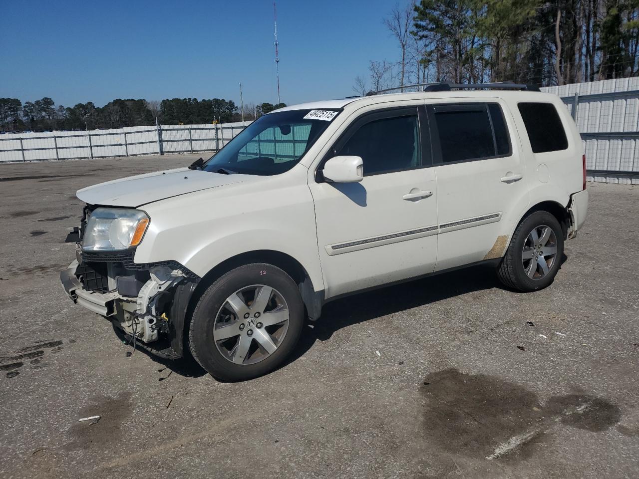 2014 Honda Pilot Touring продається в Dunn, NC - Front End