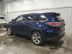 2016 Toyota Highlander Limited en Venta en Windham, ME - Front End