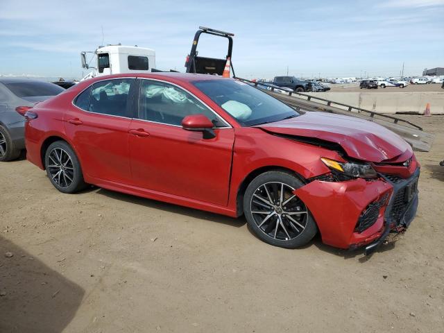  TOYOTA CAMRY 2021 Красный