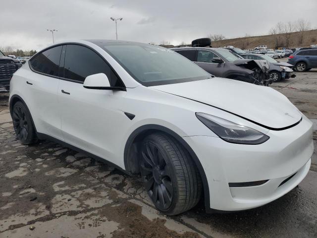  TESLA MODEL Y 2022 Белый