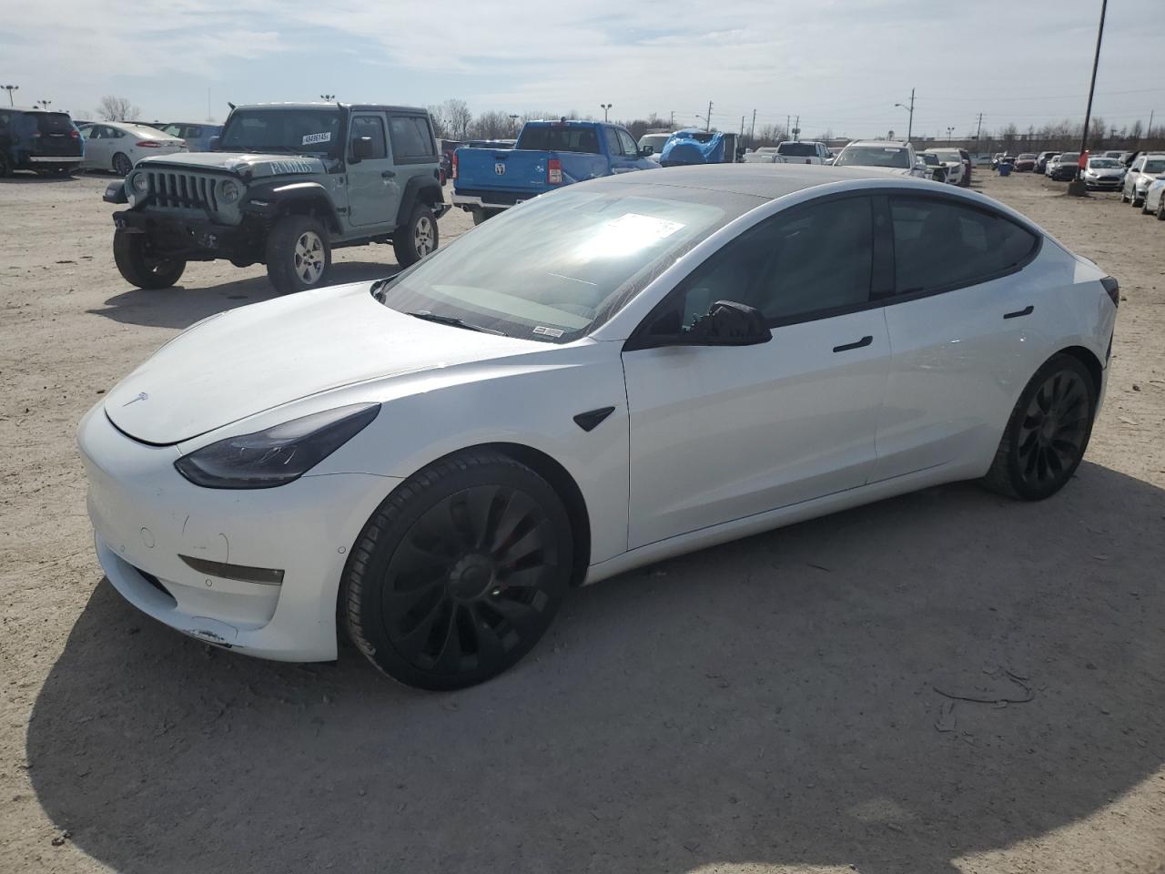 2022 Tesla Model 3 zu verkaufen in Indianapolis, IN - Rear End
