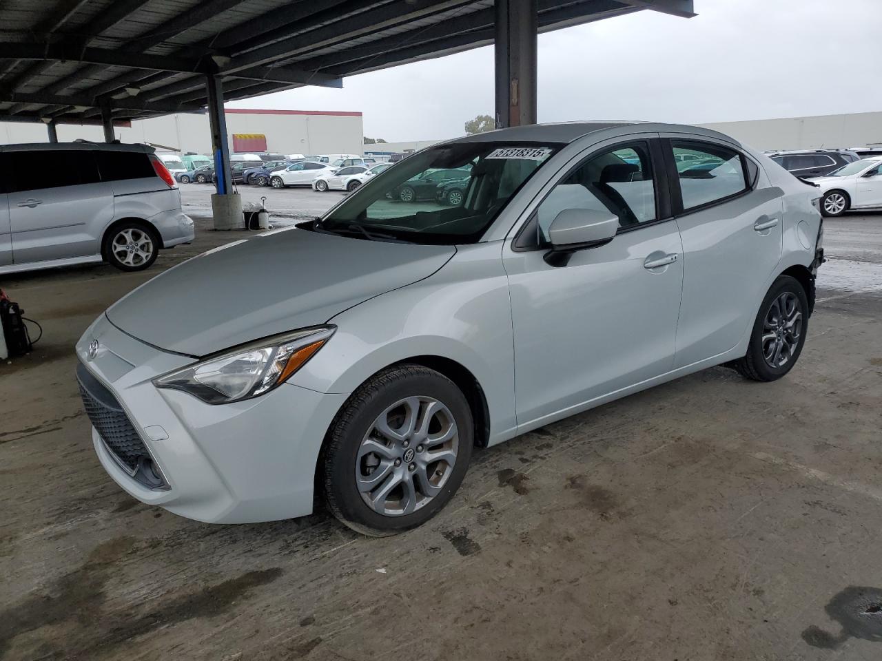 2019 Toyota Yaris L na sprzedaż w Hayward, CA - Rear End