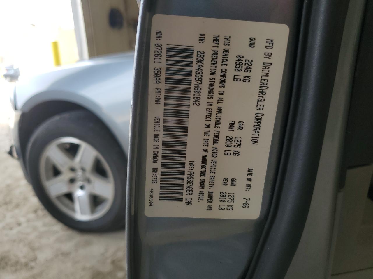 2007 Dodge Charger - Image 12