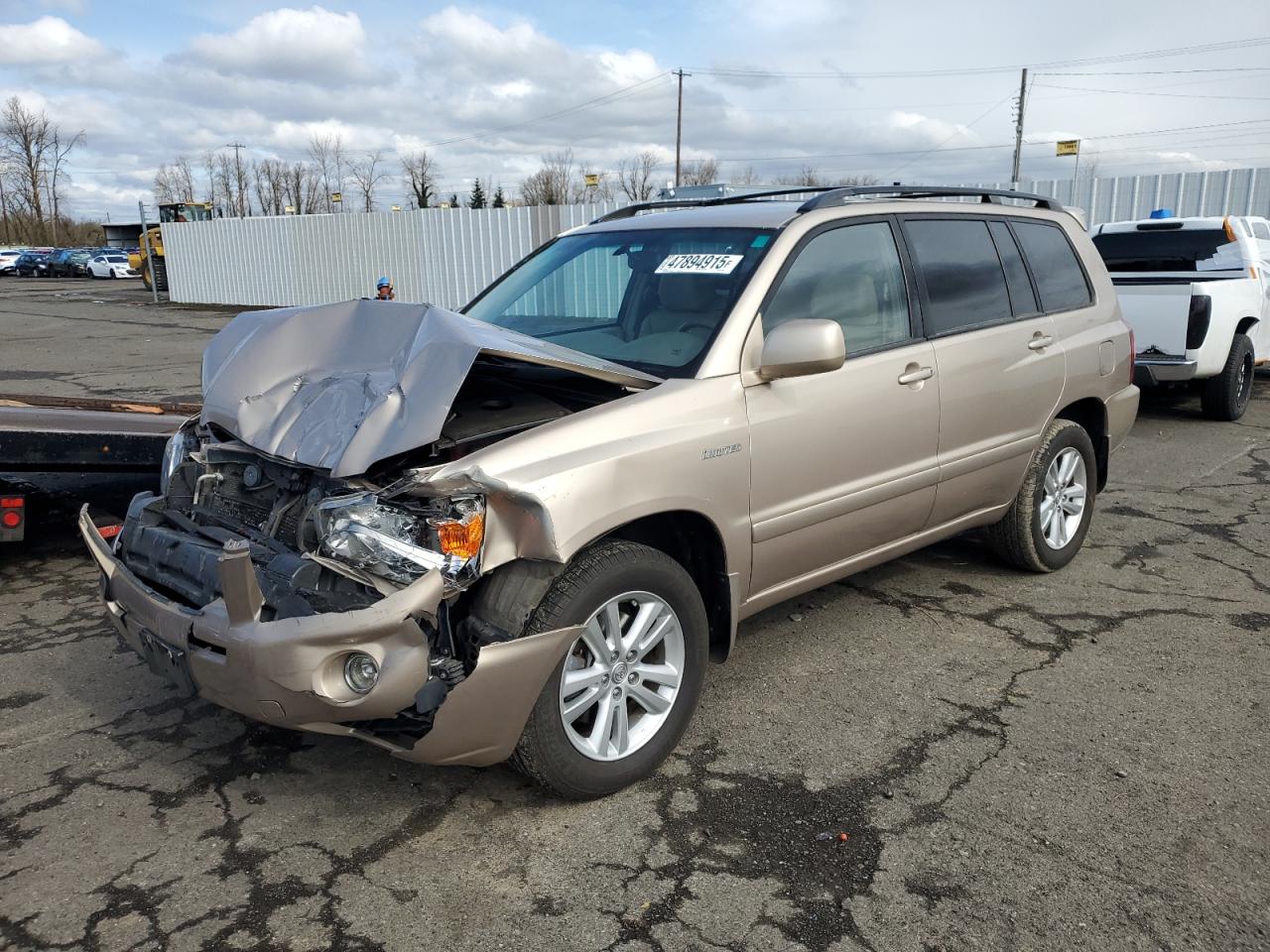 2006 Toyota Highlander Hybrid للبيع في Portland، OR - Front End
