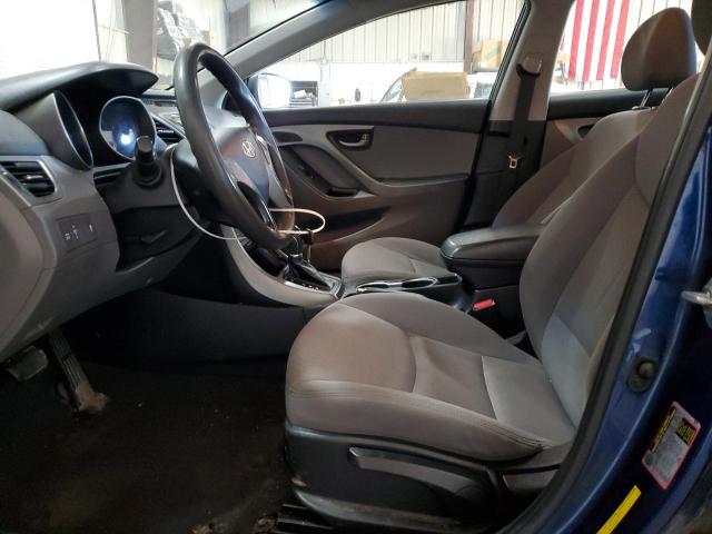  HYUNDAI ELANTRA 2016 Синий