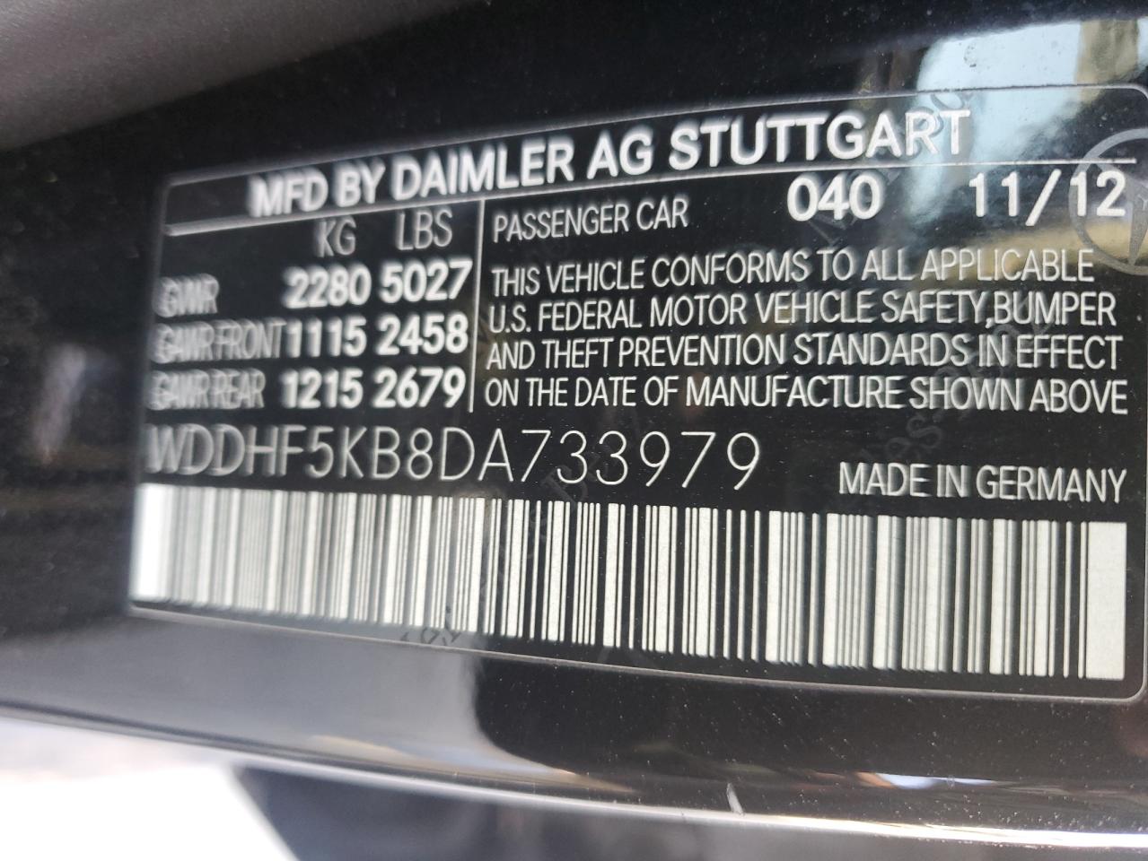 2013 Mercedes-Benz E-klasse - Image 12