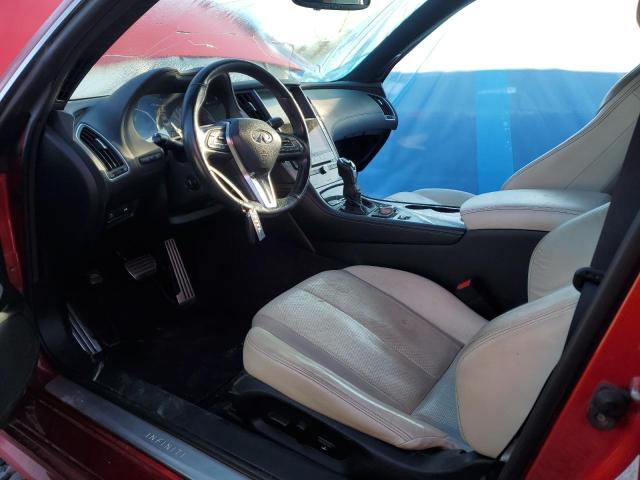  INFINITI Q60 2018 Красный