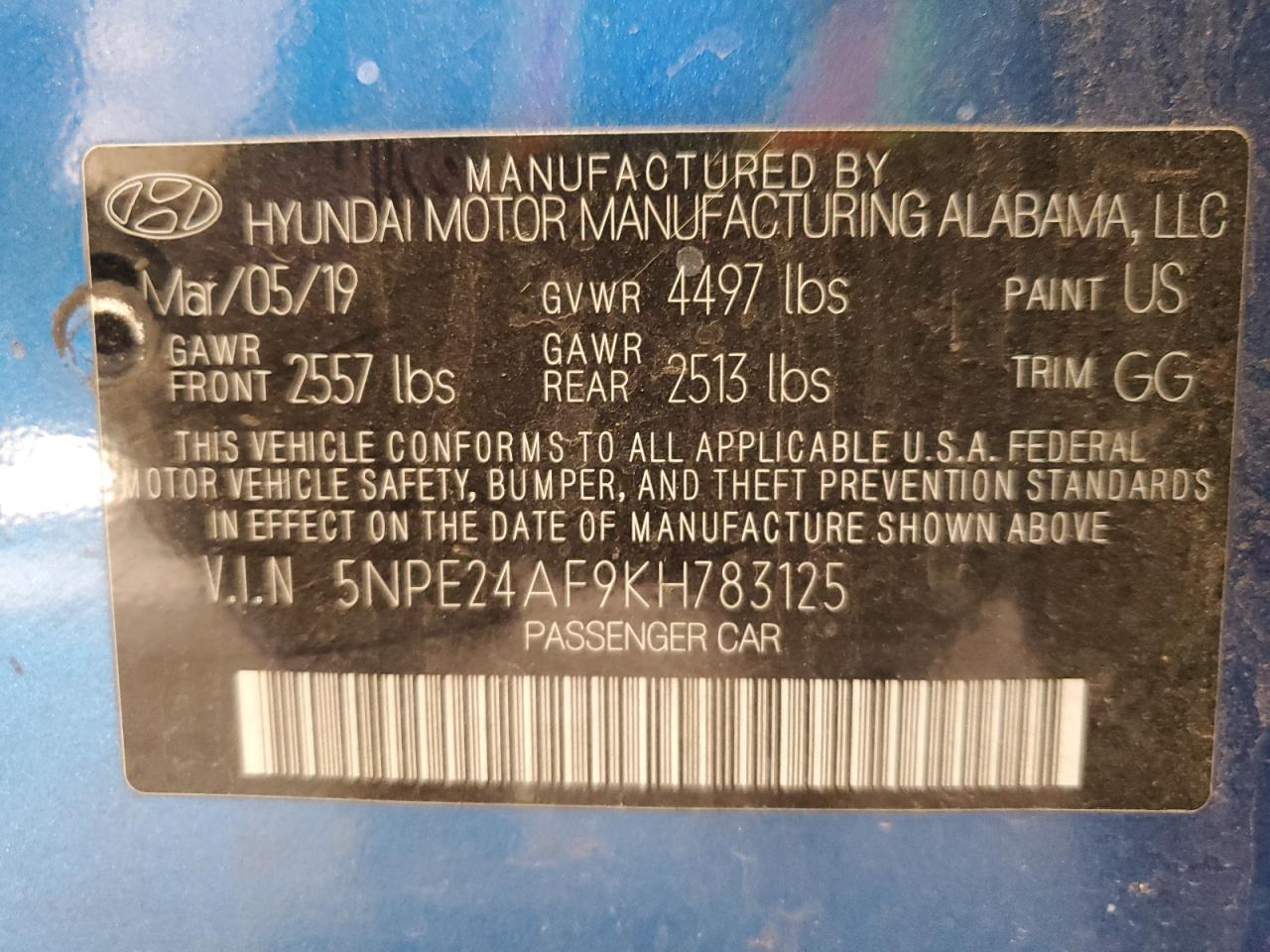 2019 Hyundai Sonata - Image 12