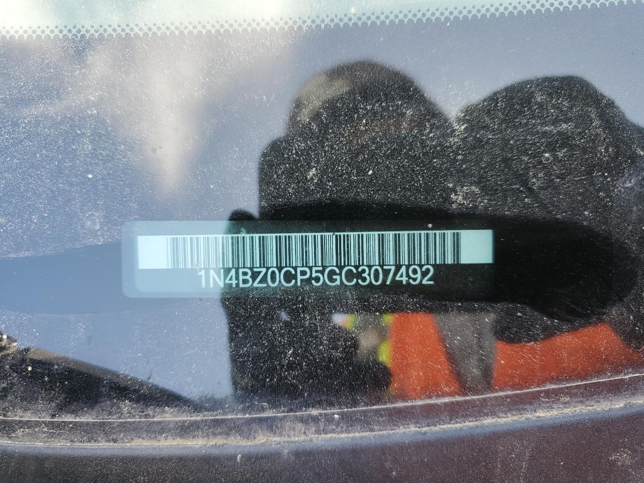 2016 Nissan Leaf Sv VIN: 1N4BZ0CP5GC307492 Lot: 49451885