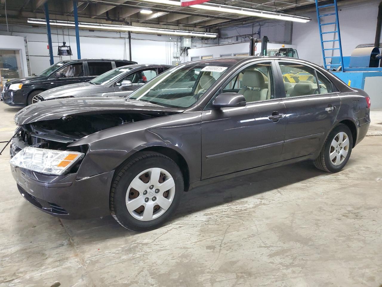 2009 Hyundai Sonata Gls na sprzedaż w Wheeling, IL - Front End