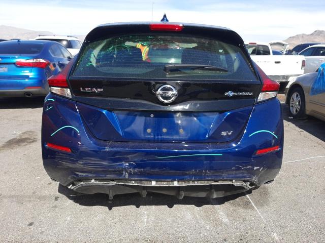  NISSAN LEAF 2019 Синий