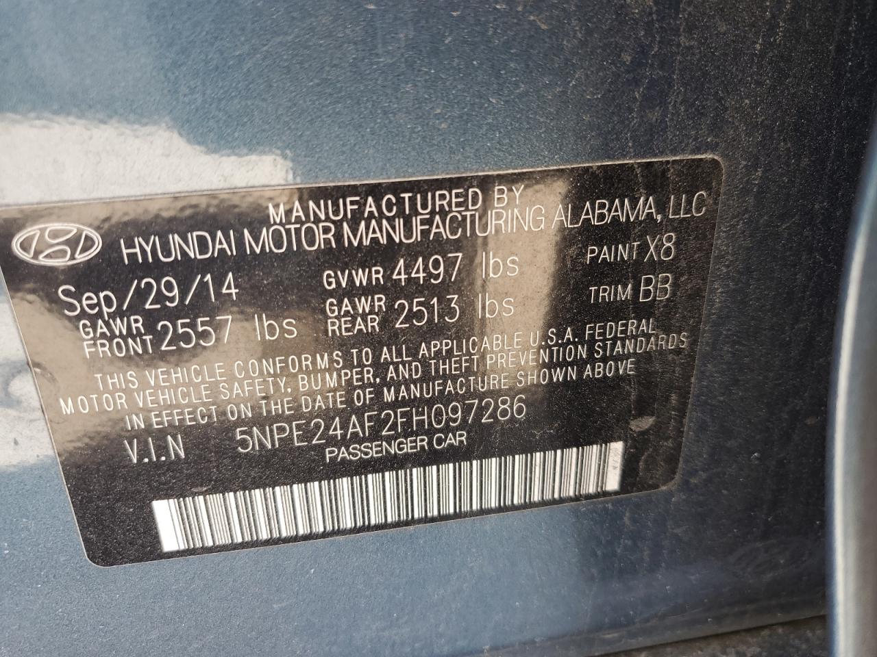 2015 Hyundai Sonata - Image 13