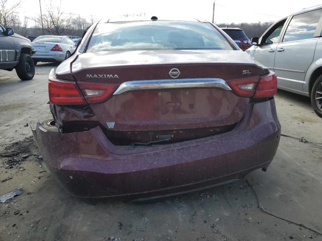 Sedans NISSAN MAXIMA 2017 Maroon