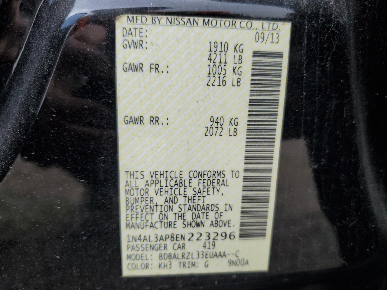 2014 Nissan Altima - Image 14