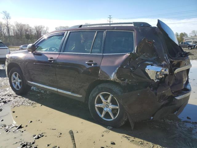 Паркетники TOYOTA HIGHLANDER 2012 Бордовий