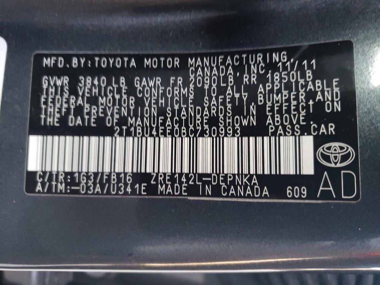 2011 Toyota Corolla - Image 13