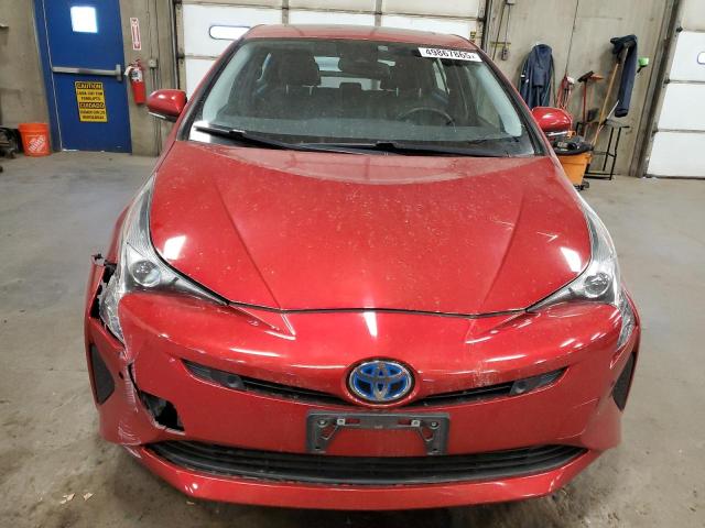  TOYOTA PRIUS 2018 Красный