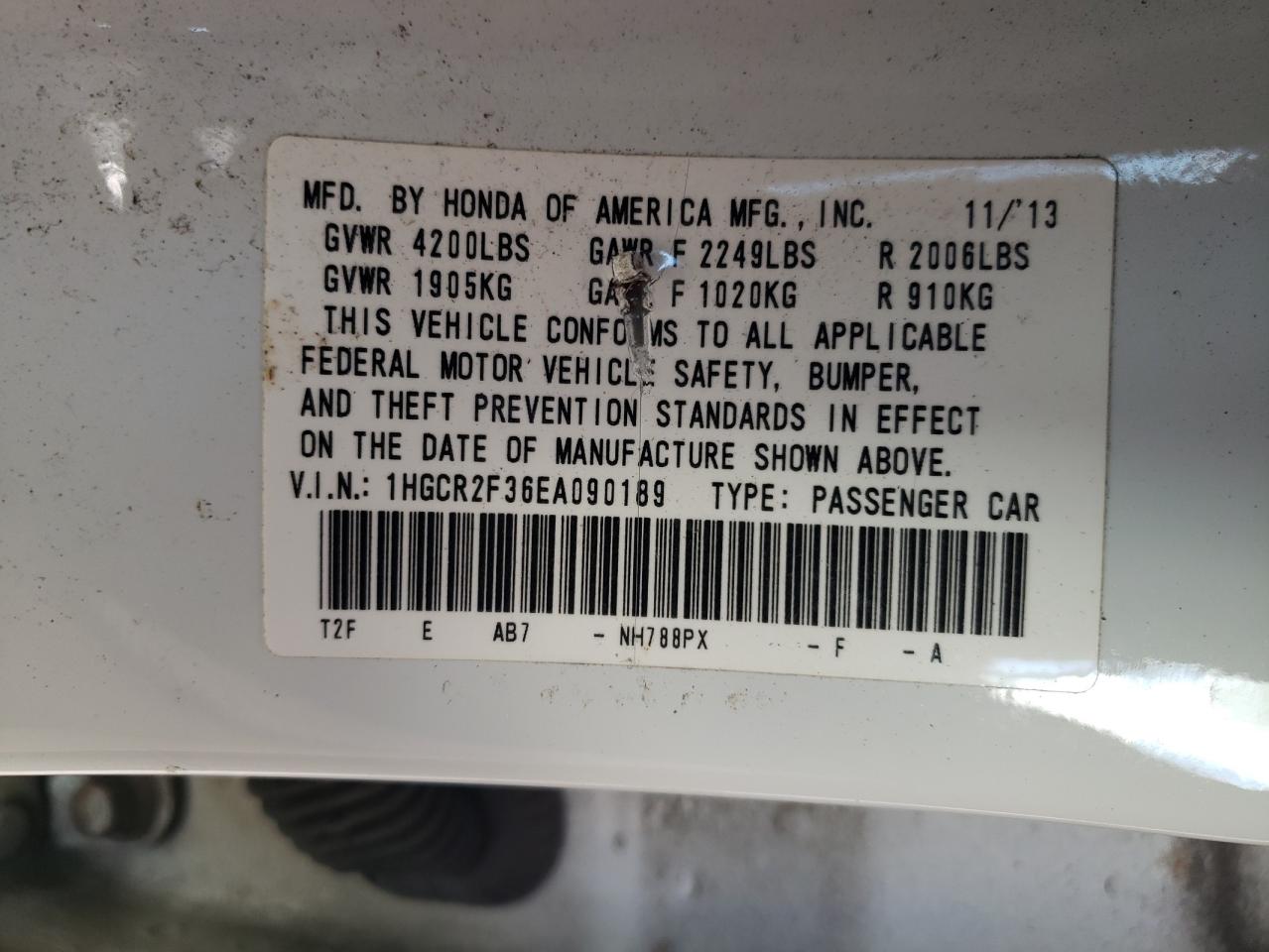 2014 Honda Accord - Image 13