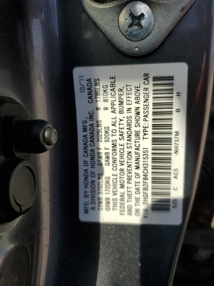 2012 Honda Civic - Image 14