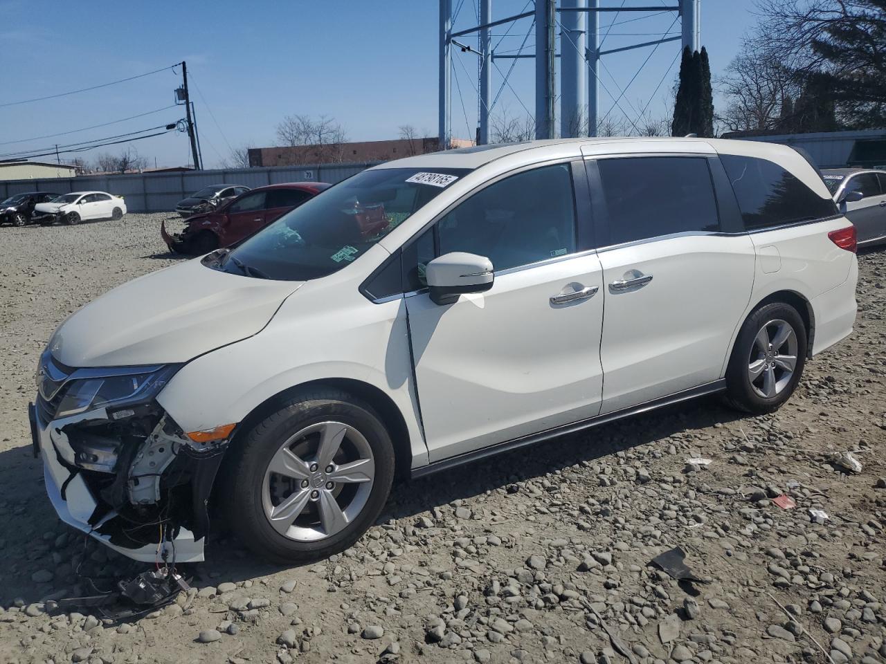 2019 Honda Odyssey Exl на продаже в Windsor, NJ - Front End